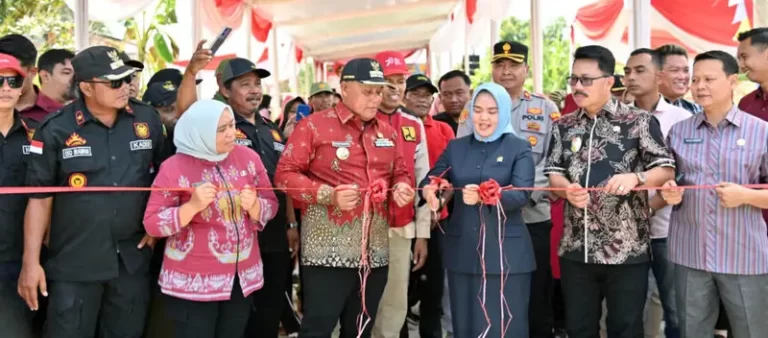 Nanang Ermanto Resmikan Ruas Jalan Tegineneng-Relung Jaya Sekaligus Launching Jalan Kabupaten Tanpa Lubang 2025–2030